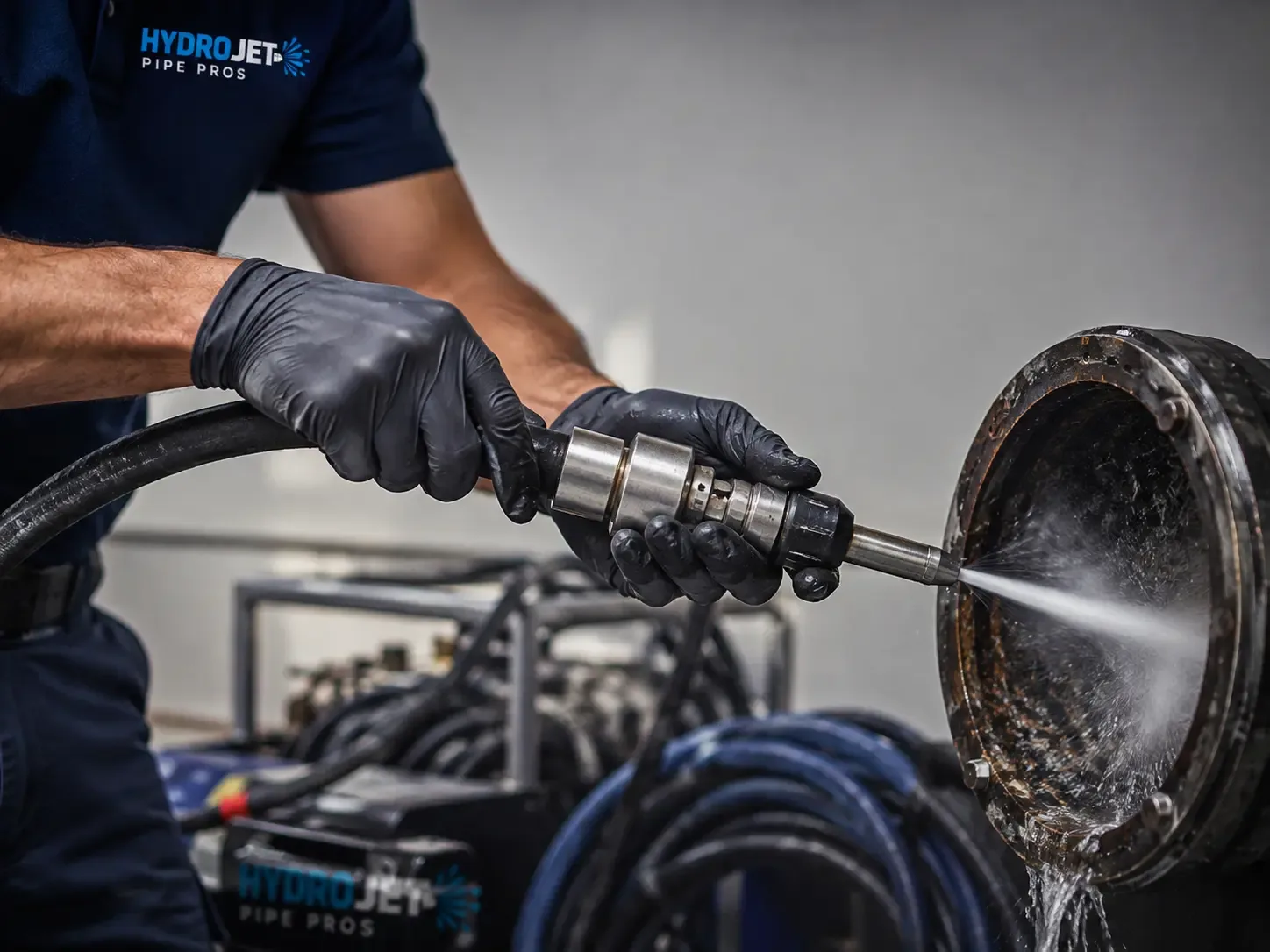 Hydro Jet Pipe Descaling in Newton Center, MA